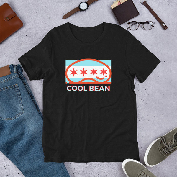 Cool Bean Chi Tee, Chicago Illinois Bean Custom T Shirt, Chicago T-shirt, Chicago Bean Tee, Chicago Gift, Cool Beans Tee